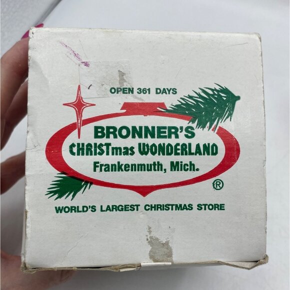 Bronner’s Handcrafted Red & Gold Heart Ornament Holiday Christmas Decor - Picture 12 of 16